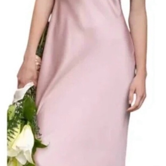 Blu Pepper Strapless Pink Dress with Feather Trim Size Small Elegant NWT Easter - Picture 2 of 7
